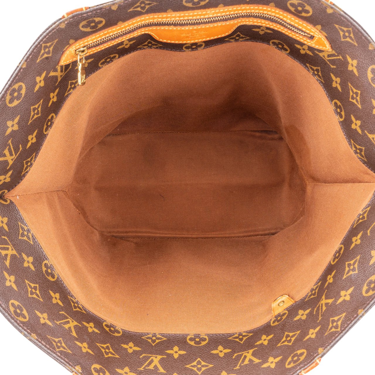 Louis Vuitton Louis Vuitton Canvas Monogram Sac Shopping Shoulder Bag Bruin