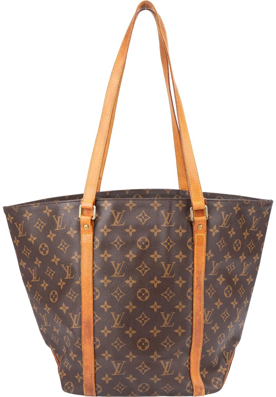 Louis Vuitton Louis Vuitton Canvas Monogram Sac Shopping Shoulder Bag Bruin