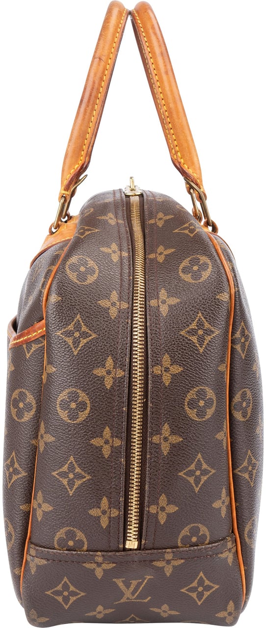 Louis Vuitton Louis Vuitton Canvas Monogram Deauville Handbag Bruin