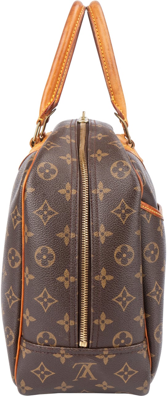 Louis Vuitton Louis Vuitton Canvas Monogram Deauville Handbag Bruin