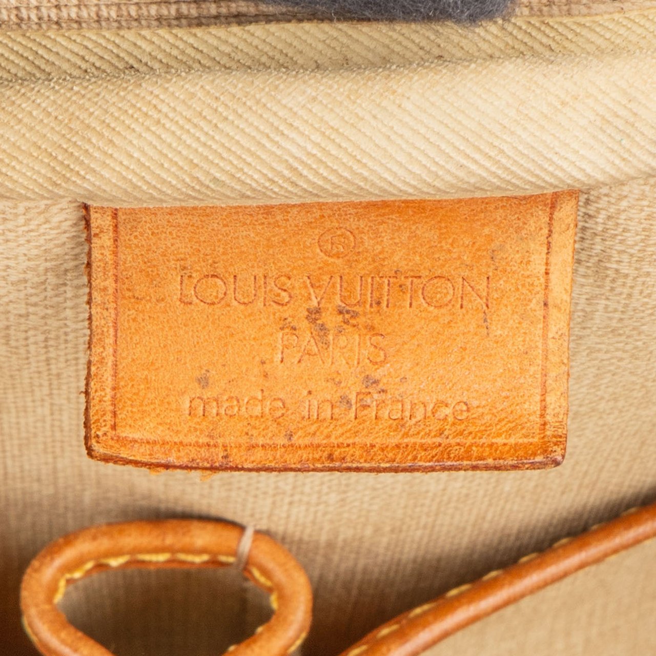 Louis Vuitton Louis Vuitton Canvas Monogram Deauville Handbag Bruin