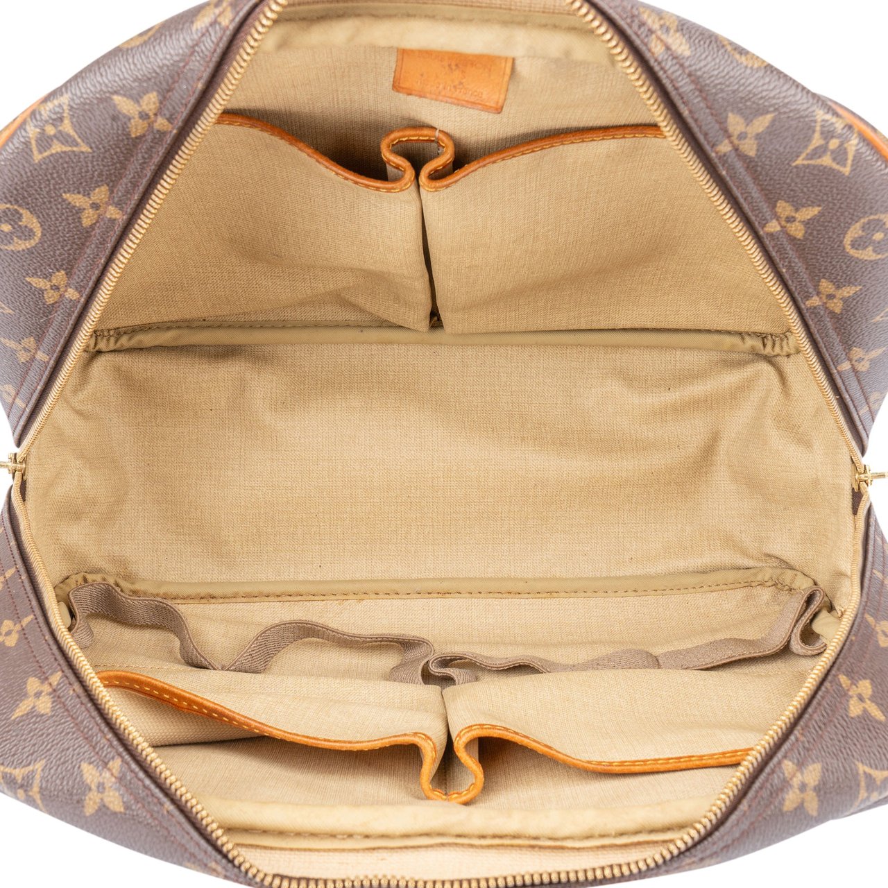 Louis Vuitton Louis Vuitton Canvas Monogram Deauville Handbag Bruin