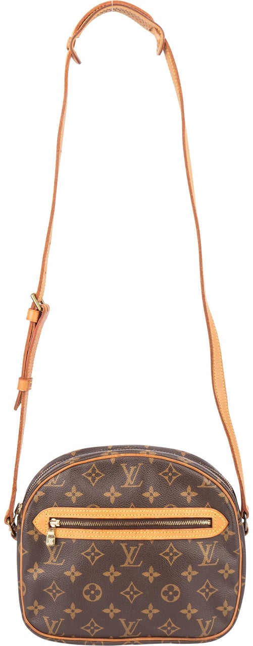 Louis Vuitton Louis Vuitton Canvas Monogram Senlis Crossbody Bag Bruin