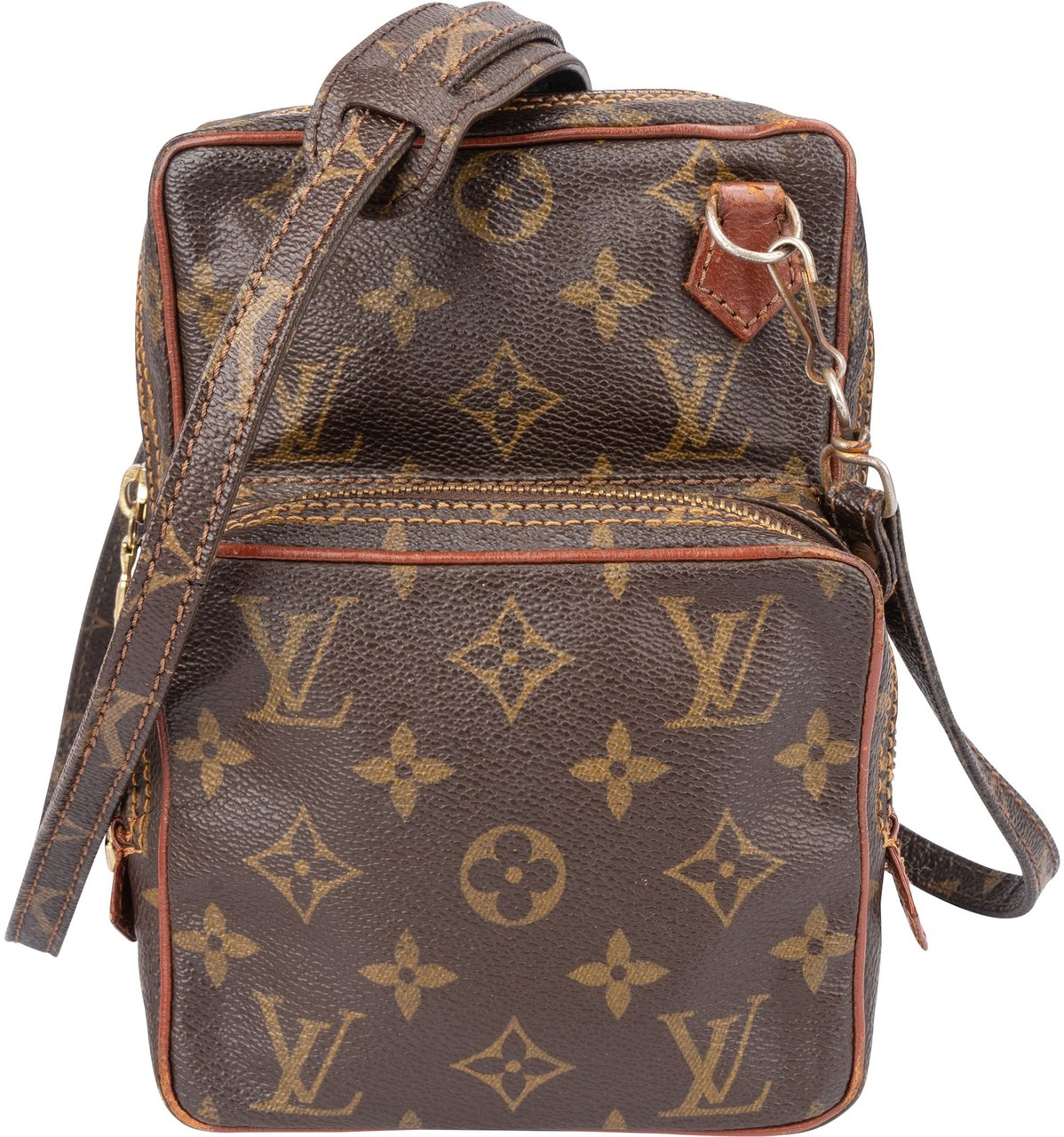 Louis Vuitton Louis Vuitton Canvas Monogram Amazone Crossbody Bag Bruin
