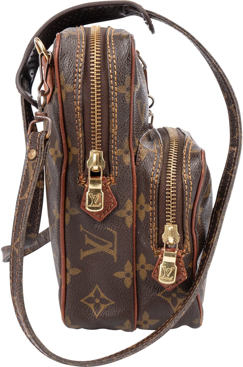 Louis Vuitton Louis Vuitton Canvas Monogram Amazone Crossbody Bag Bruin