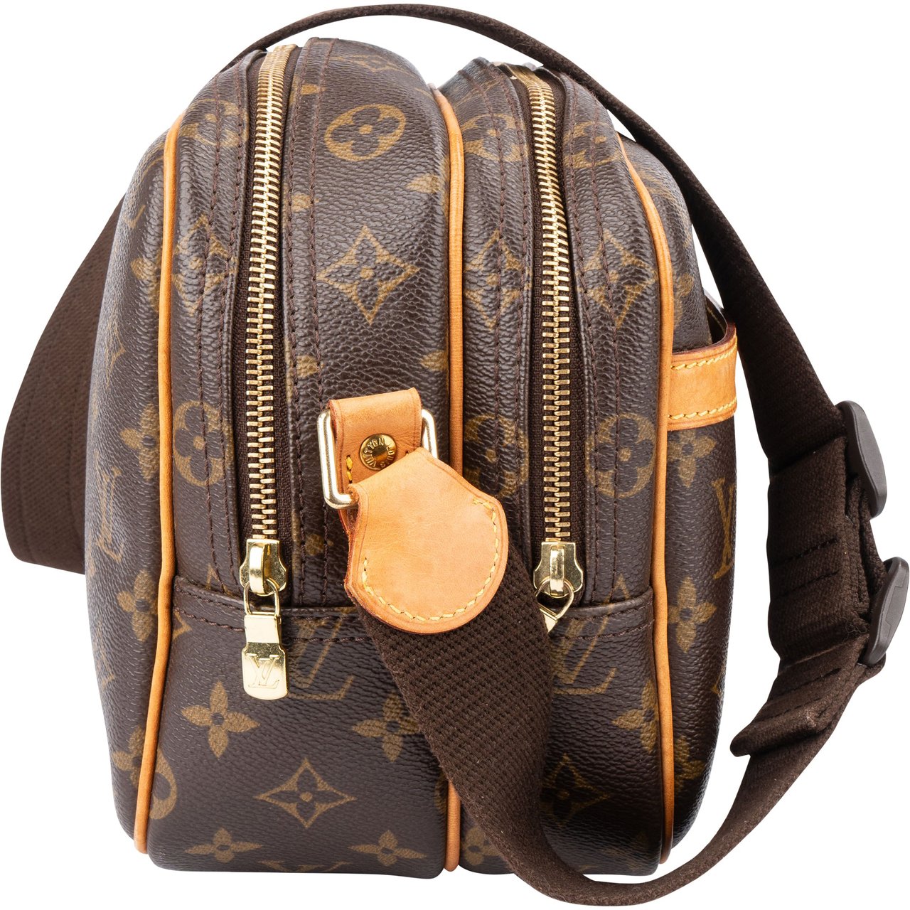 Louis Vuitton Louis Vuitton Canvas Monogram Reporter PM Crossbody Bag Bruin