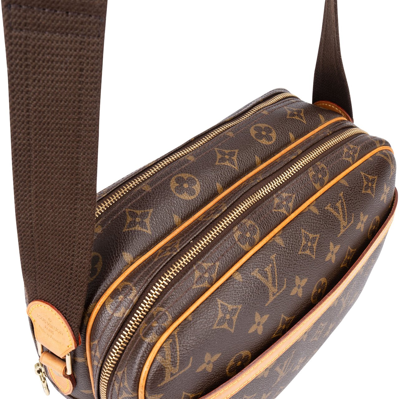 Louis Vuitton Louis Vuitton Canvas Monogram Reporter PM Crossbody Bag Bruin