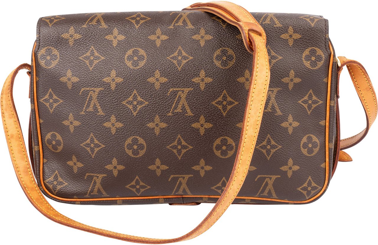 Louis Vuitton Louis Vuitton Canvas Monogram Saint Germain GM Crossbody Bag Bruin