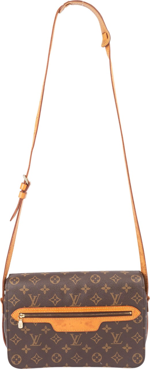 Louis Vuitton Louis Vuitton Canvas Monogram Saint Germain GM Crossbody Bag Bruin