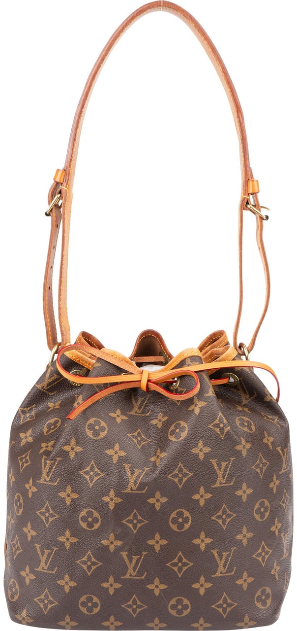 Louis Vuitton Louis Vuitton Canvas Monogram Sac Noe Petit Shoulder Bag Bruin