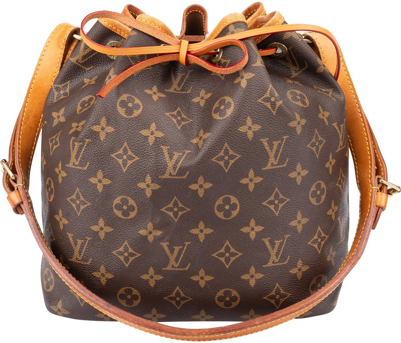 Louis Vuitton Louis Vuitton Canvas Monogram Sac Noe Petit Shoulder Bag Bruin