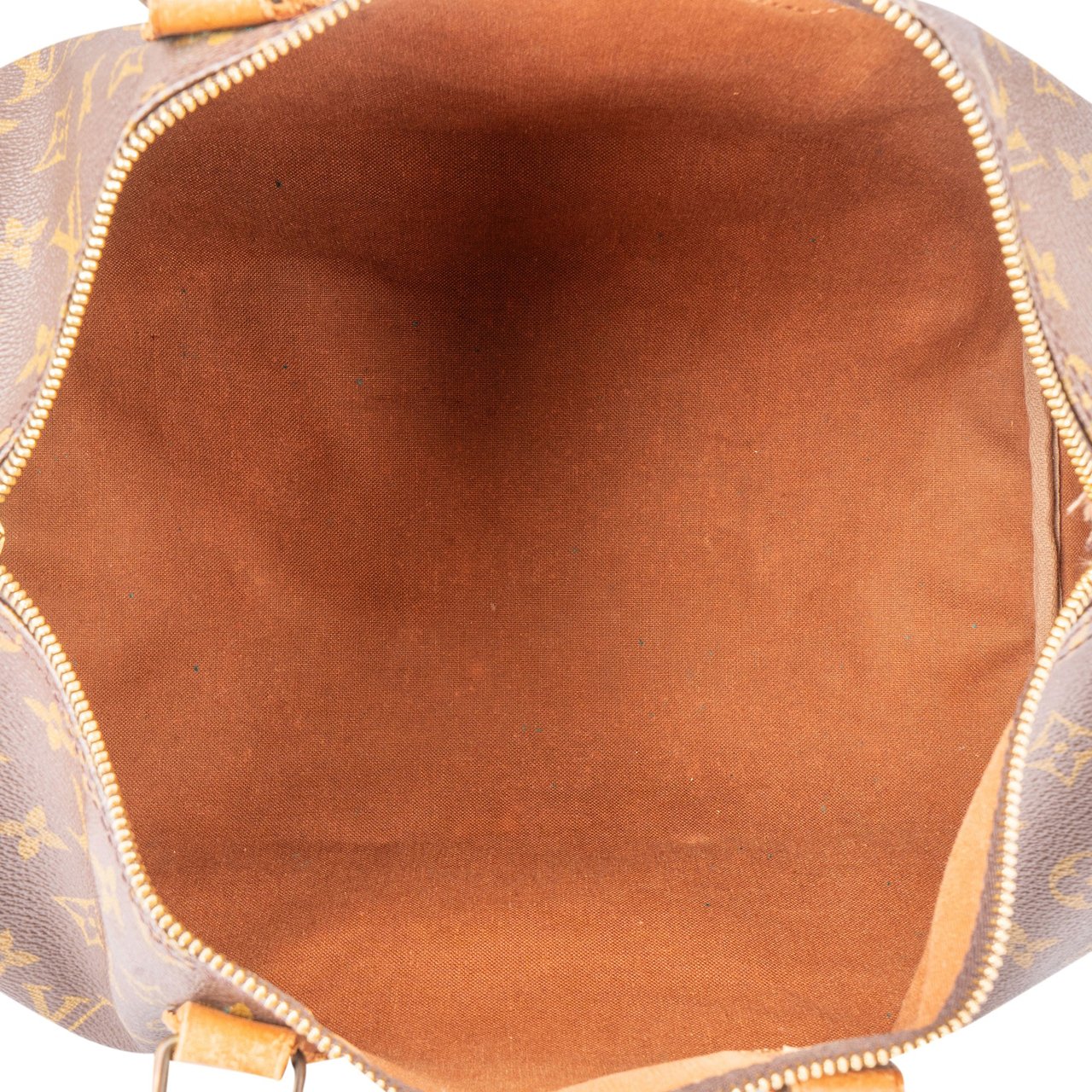 Louis Vuitton Louis Vuitton Canvas Monogram Speedy 35 Handbag Bruin