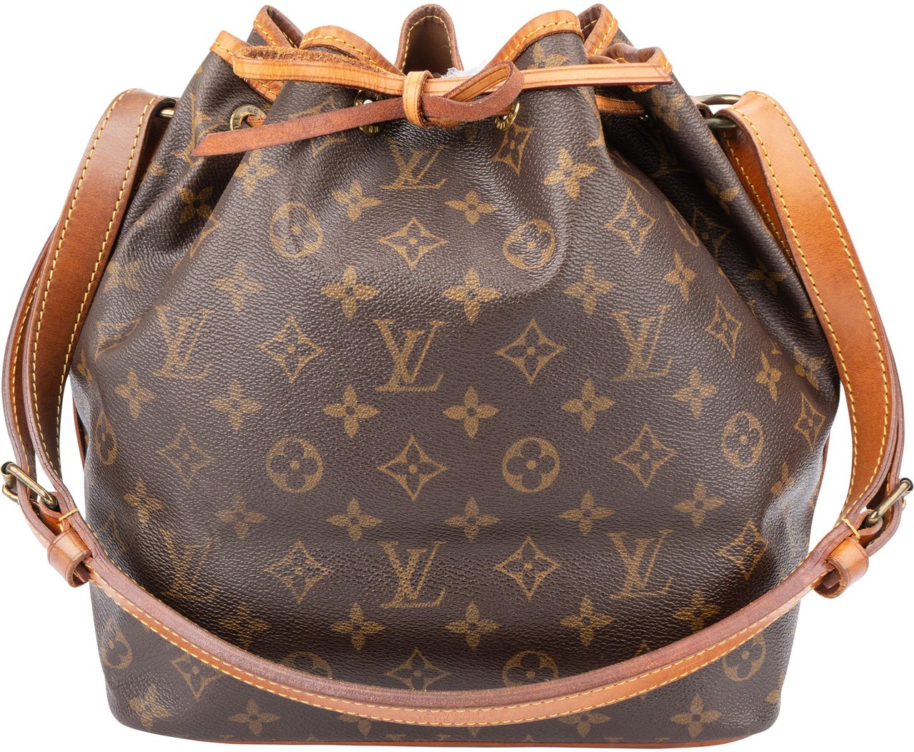 Louis Vuitton Louis Vuitton Canvas Monogram Sac Noe Petit Shoulder Bag Bruin