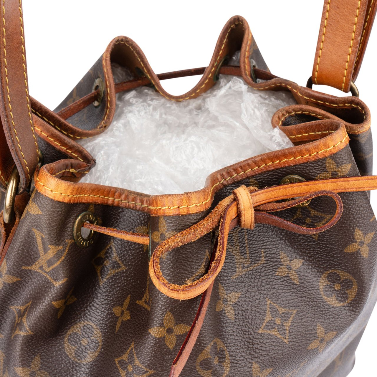 Louis Vuitton Louis Vuitton Canvas Monogram Sac Noe Petit Shoulder Bag Bruin
