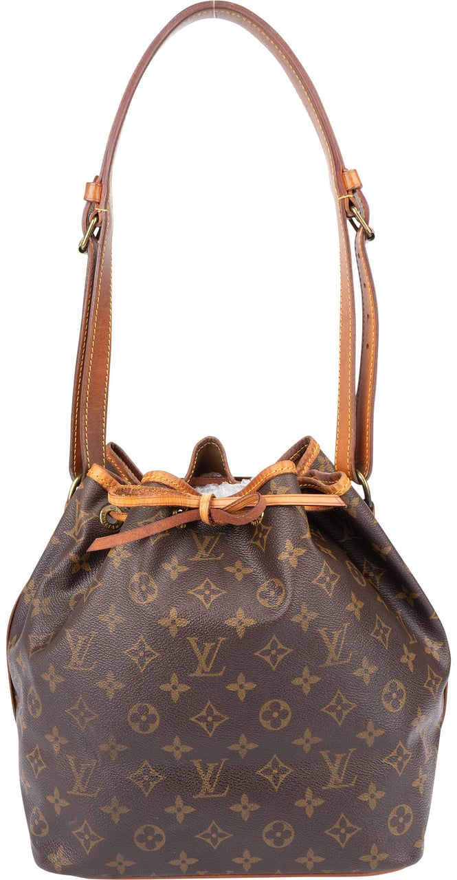 Louis Vuitton Louis Vuitton Canvas Monogram Sac Noe Petit Shoulder Bag Bruin