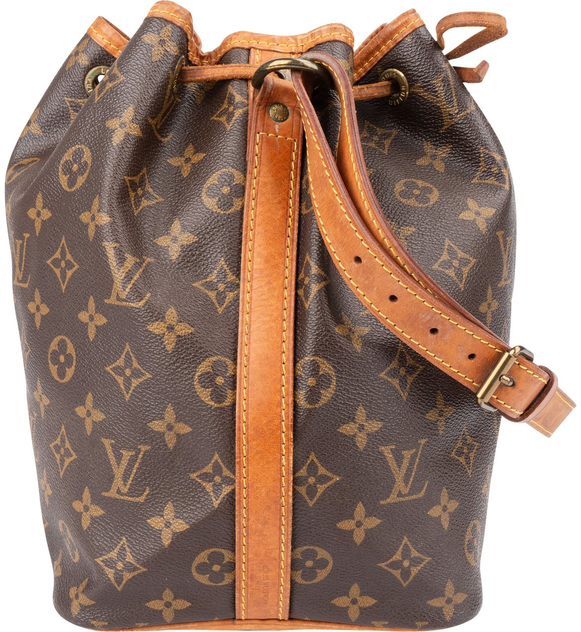 Louis Vuitton Louis Vuitton Canvas Monogram Sac Noe Petit Shoulder Bag Bruin