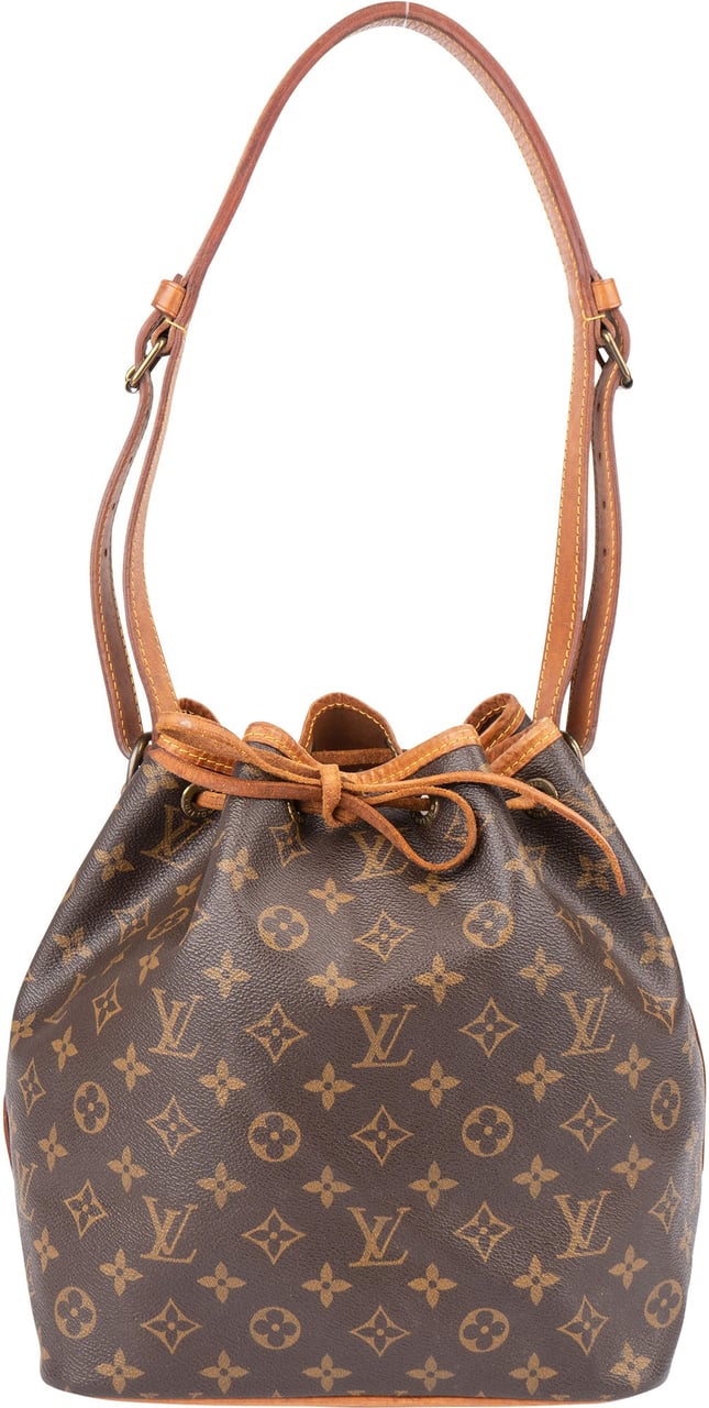 Louis Vuitton Louis Vuitton Canvas Monogram Sac Noe Petit Shoulder Bag Bruin