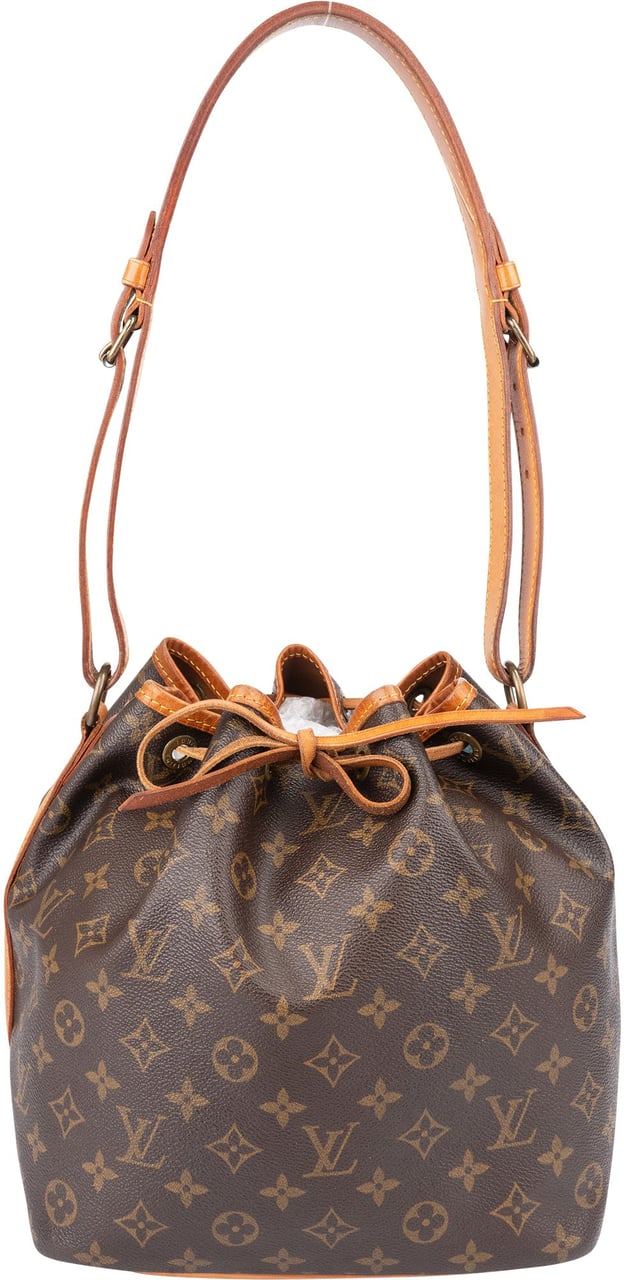Louis Vuitton Louis Vuitton Canvas Monogram Sac Noe Petit Shoulder Bag Bruin