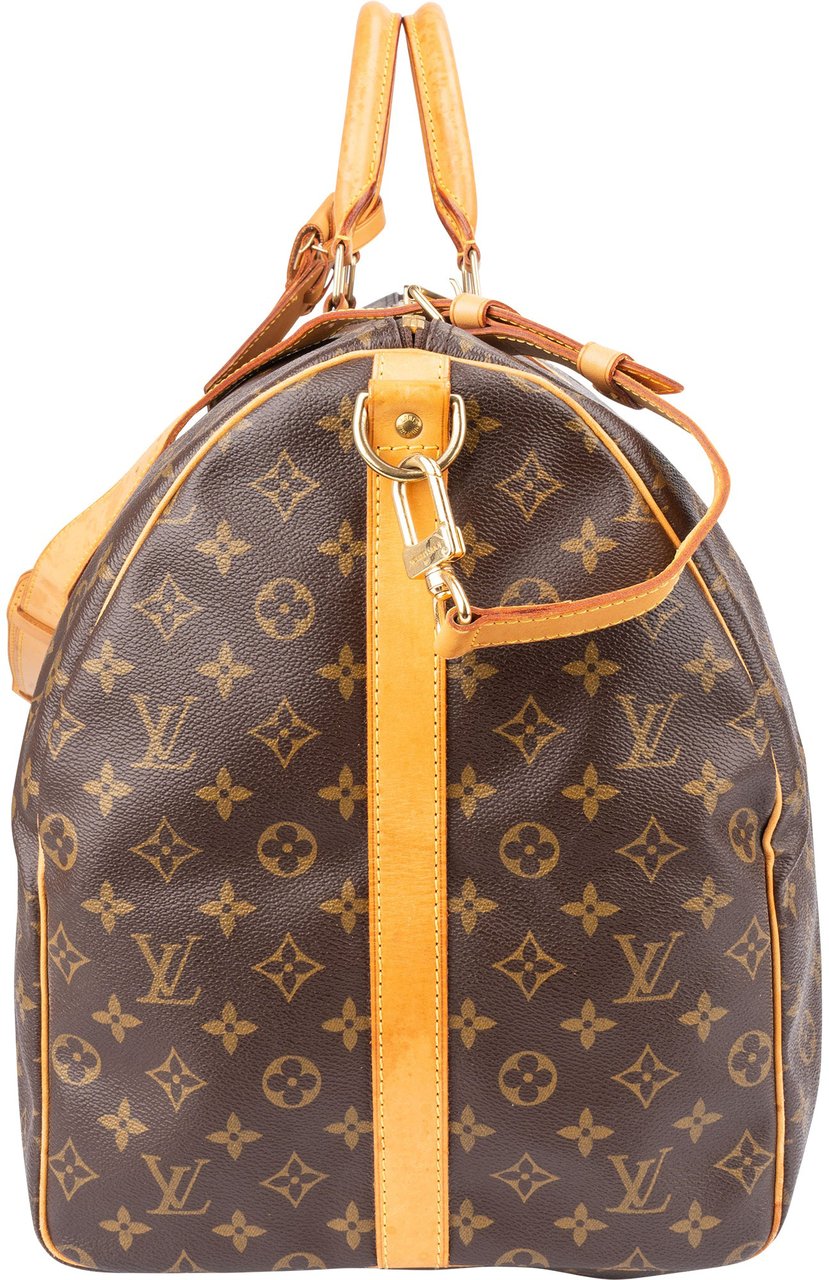 Louis Vuitton Louis Vuitton Canvas Monogram Keepall 60 Bandouliere Bruin