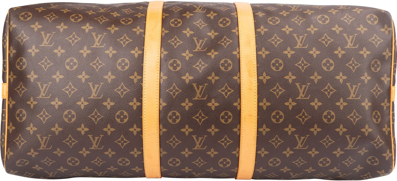Louis Vuitton Louis Vuitton Canvas Monogram Keepall 60 Bandouliere Bruin