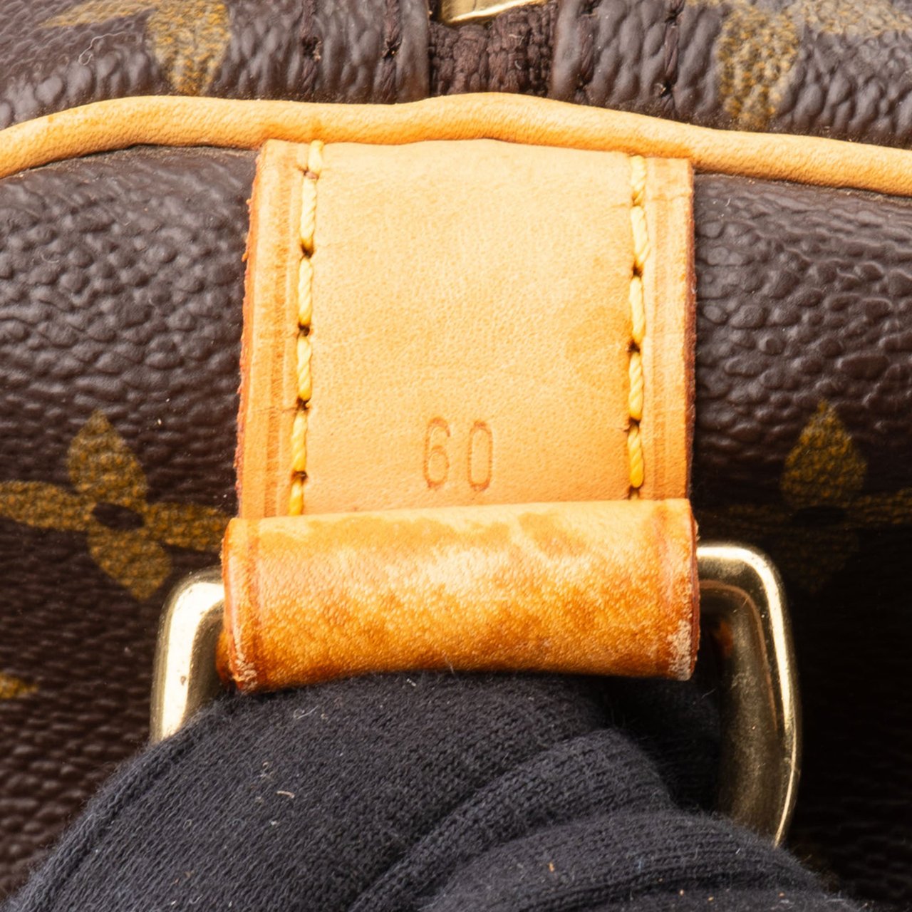 Louis Vuitton Louis Vuitton Canvas Monogram Keepall 60 Bandouliere Bruin