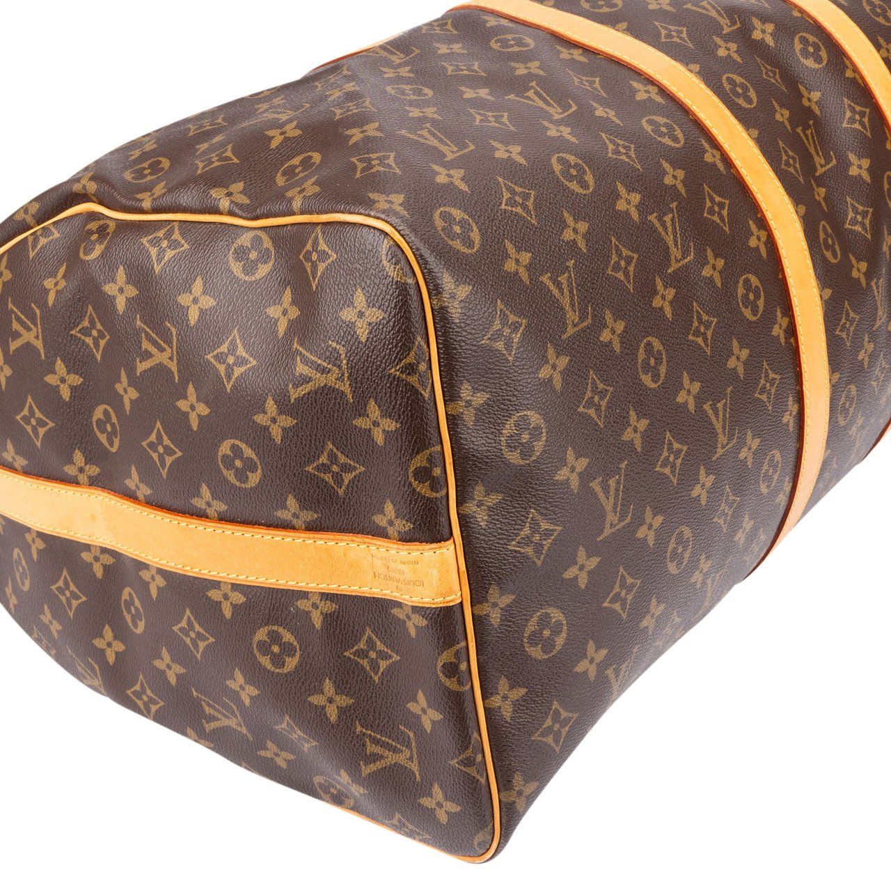 Louis Vuitton Louis Vuitton Canvas Monogram Keepall 60 Bandouliere Bruin