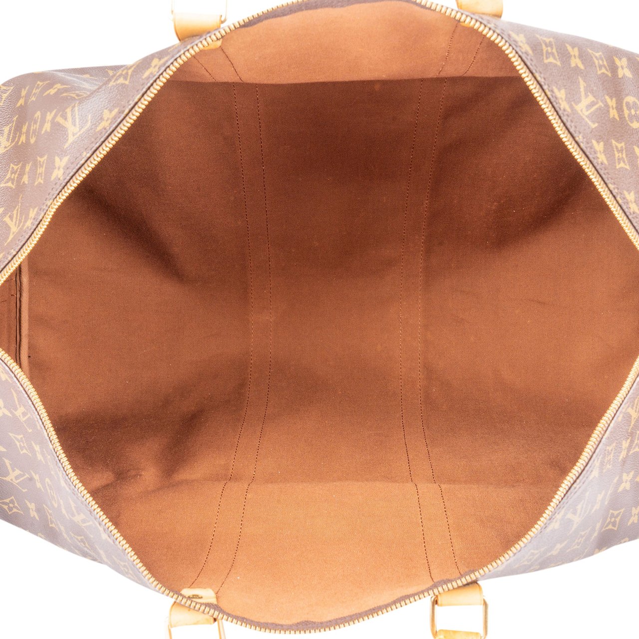 Louis Vuitton Louis Vuitton Canvas Monogram Keepall 60 Bandouliere Bruin
