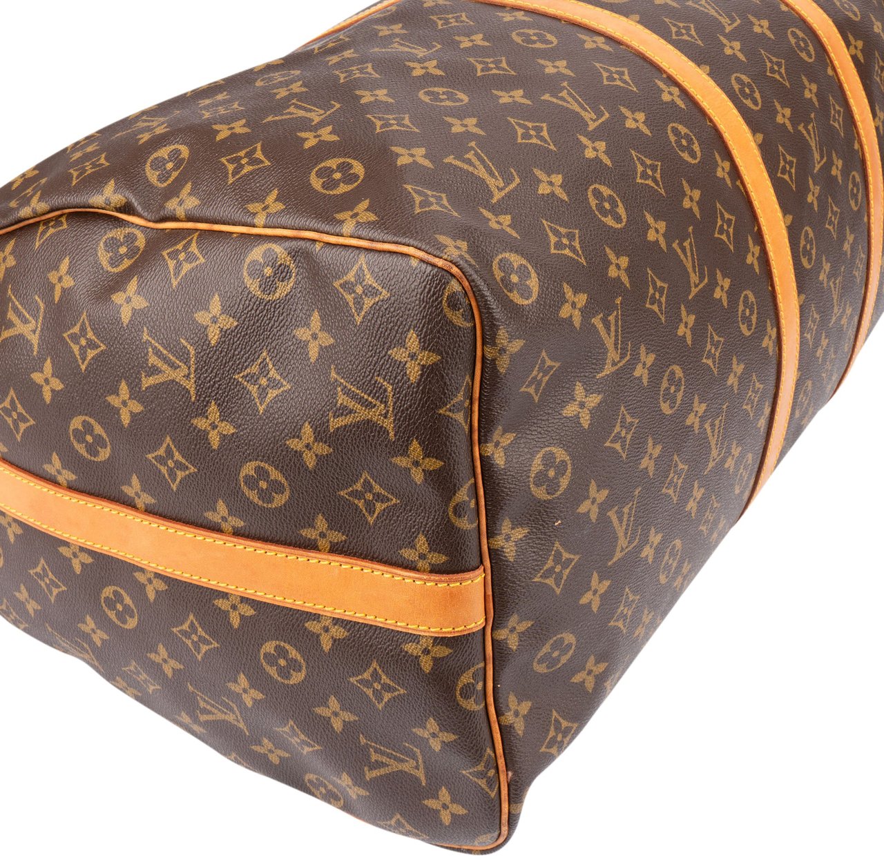 Louis Vuitton Louis Vuitton Canvas Monogram Keepall 60 Bandouliere Bruin
