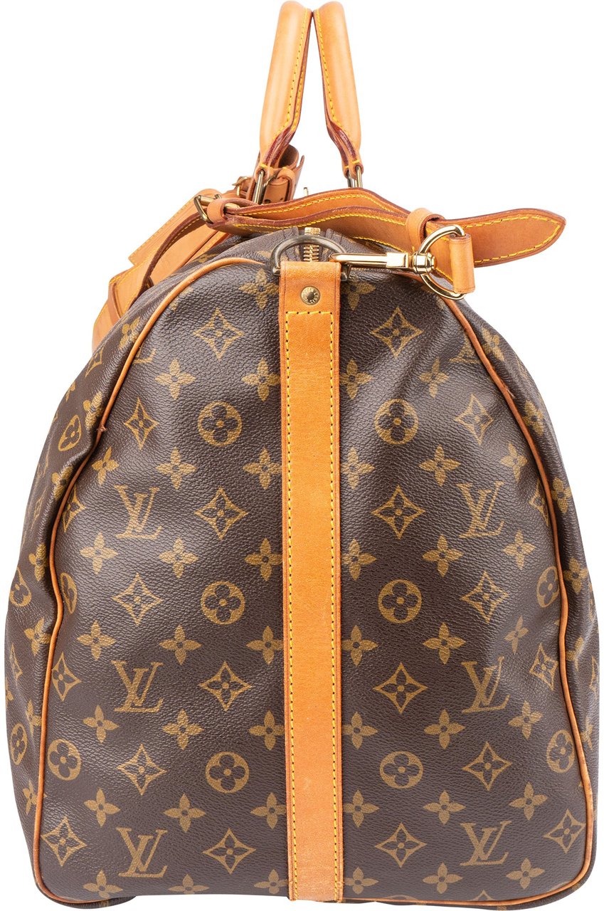 Louis Vuitton Louis Vuitton Canvas Monogram Keepall 60 Bandouliere Bruin