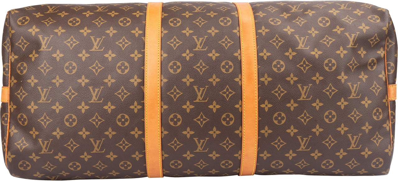 Louis Vuitton Louis Vuitton Canvas Monogram Keepall 60 Bandouliere Bruin