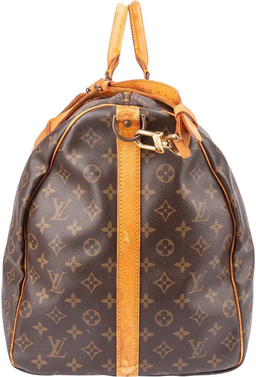 Louis Vuitton Louis Vuitton Canvas Monogram Keepall 60 Bandouliere Bruin