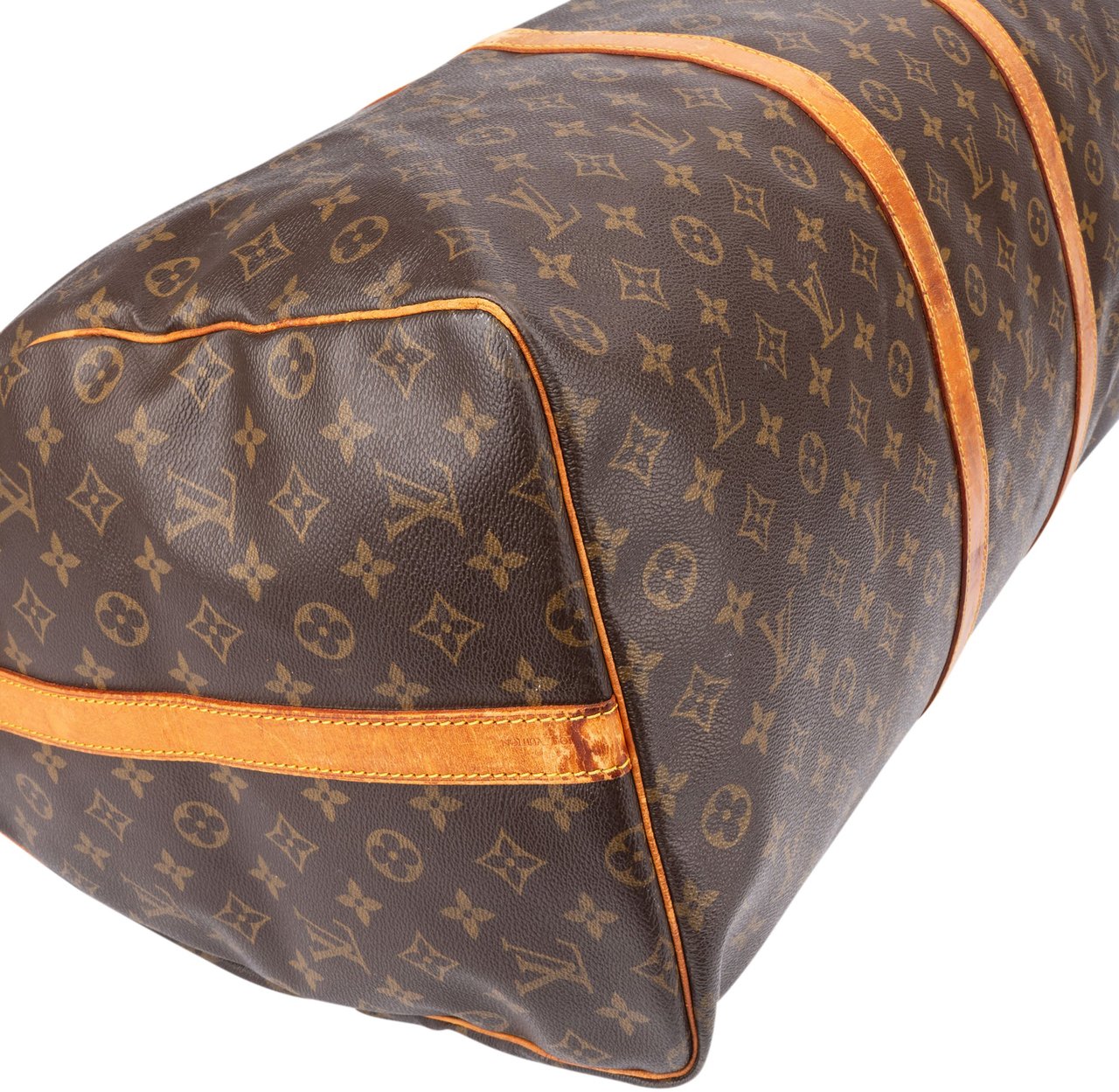 Louis Vuitton Louis Vuitton Canvas Monogram Keepall 60 Bandouliere Bruin