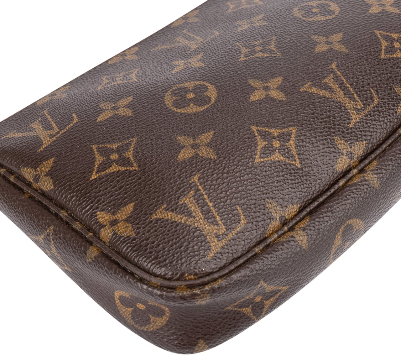 Louis Vuitton Louis Vuitton Canvas Monogram Pochette Accessoire Handbag Bruin