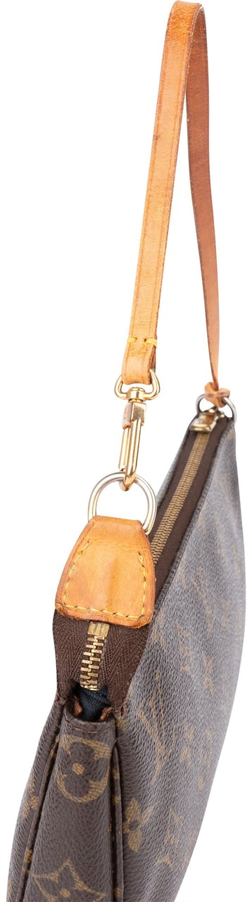 Louis Vuitton Louis Vuitton Canvas Monogram Pochette Accessoire Handbag Bruin