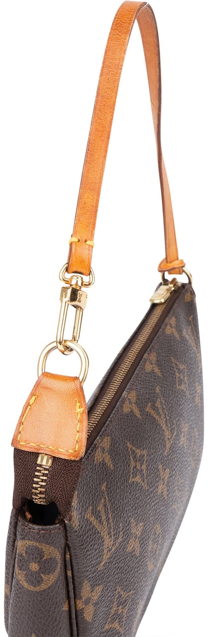 Louis Vuitton Louis Vuitton Canvas Monogram Pochette Accessoire Handbag Bruin