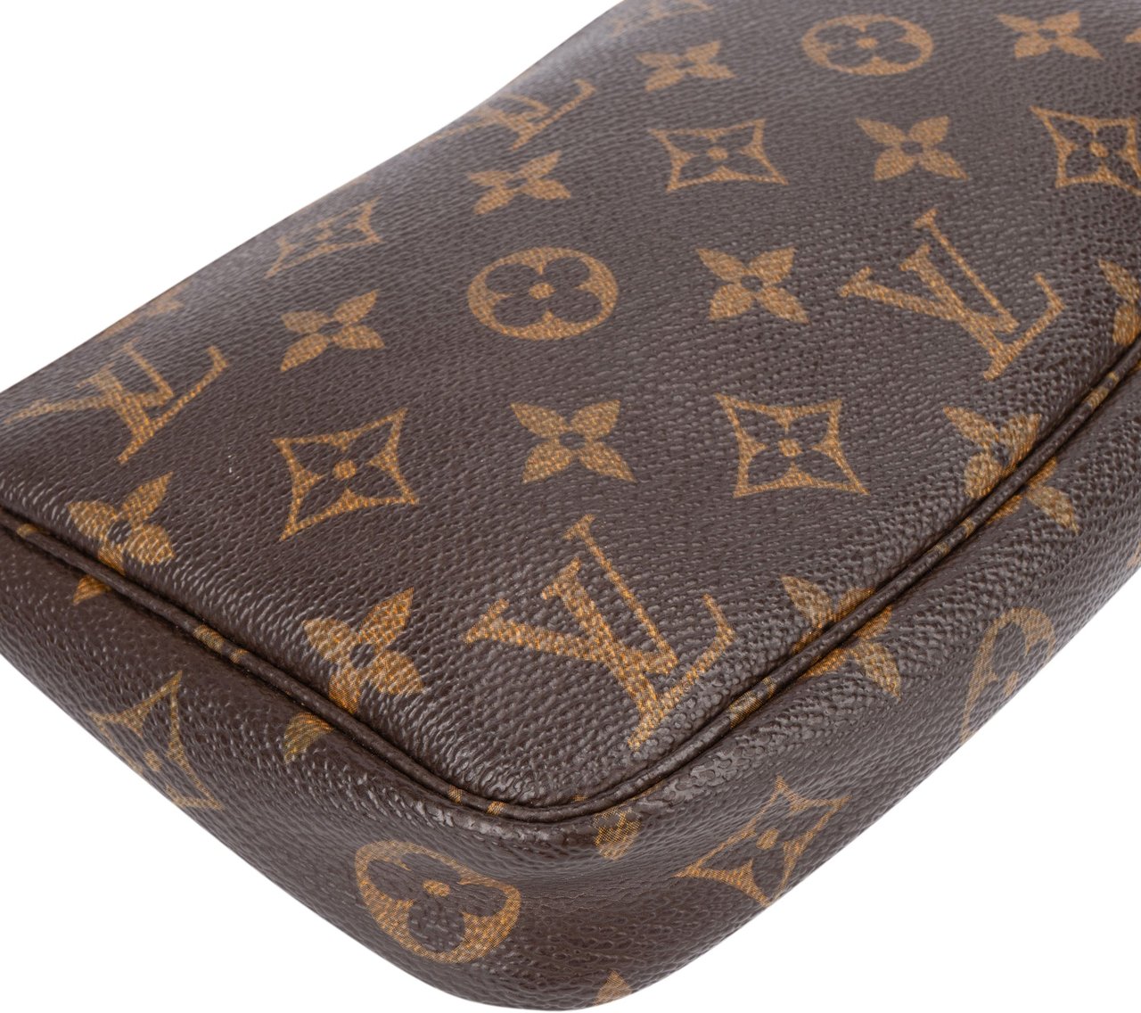Louis Vuitton Louis Vuitton Canvas Monogram Pochette Accessoire Handbag Bruin