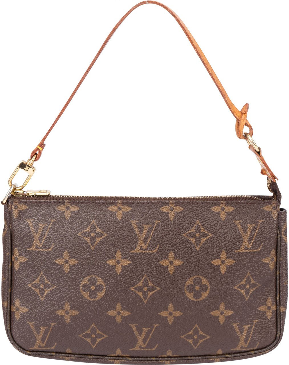 Louis Vuitton Louis Vuitton Canvas Monogram Pochette Accessoire Handbag Bruin