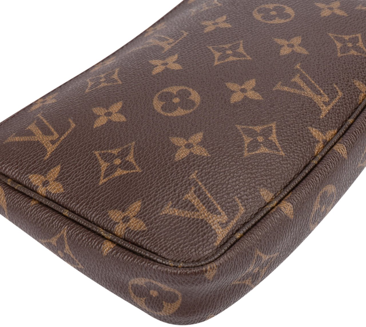 Louis Vuitton Louis Vuitton Canvas Monogram Pochette Accessoire Handbag Bruin
