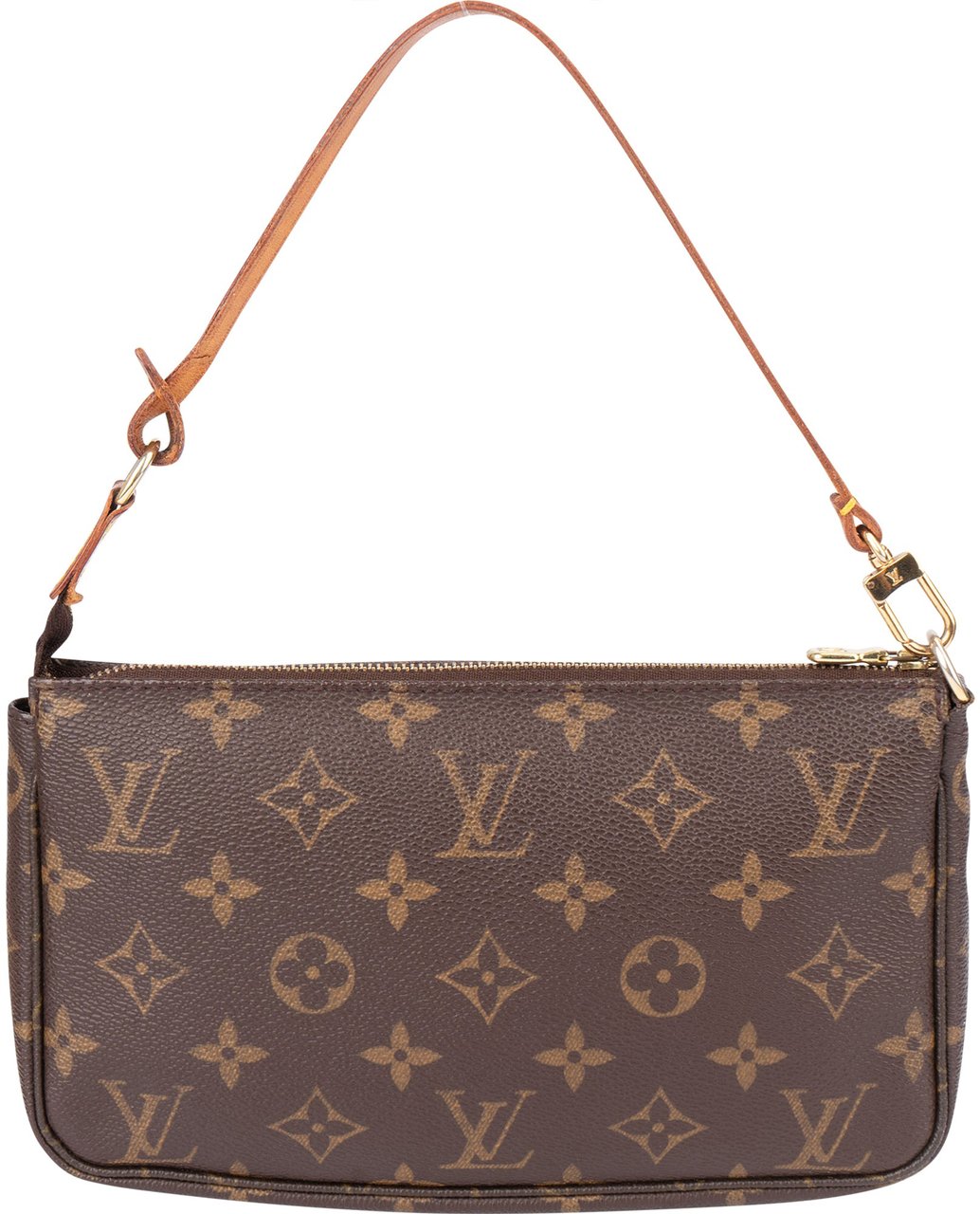 Louis Vuitton Louis Vuitton Canvas Monogram Pochette Accessoire Handbag Bruin