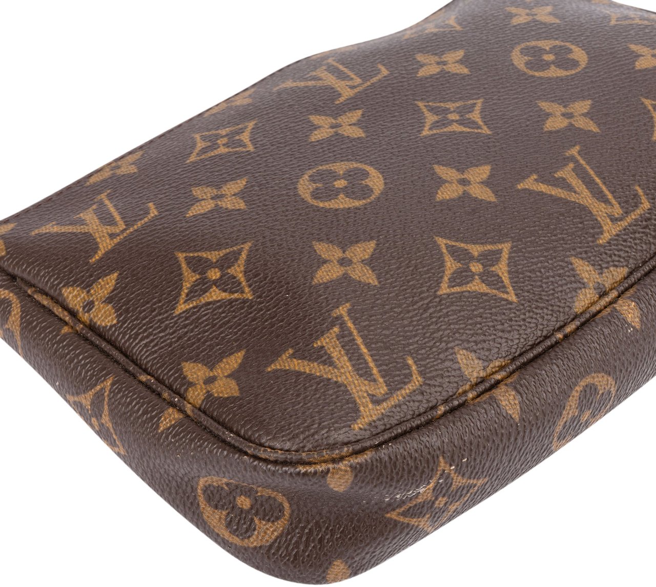 Louis Vuitton Louis Vuitton Canvas Monogram Pochette Accessoire Handbag Bruin