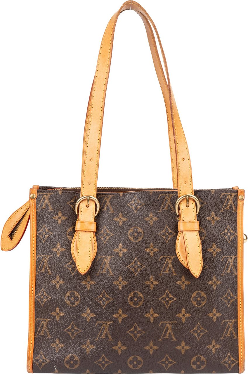 Louis Vuitton Canvas Monogram Popincourt Handbag Bruin