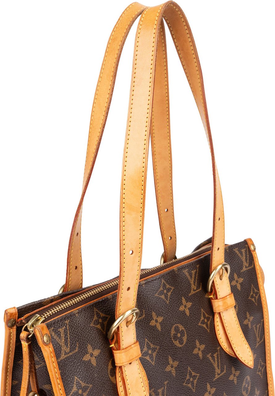 Louis Vuitton Canvas Monogram Popincourt Handbag Bruin