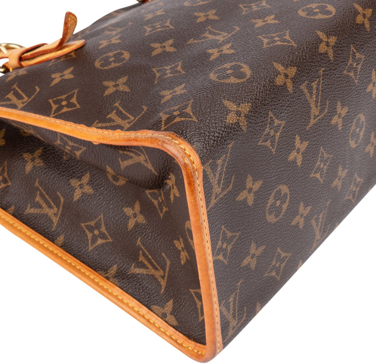 Louis Vuitton Canvas Monogram Popincourt Handbag Bruin