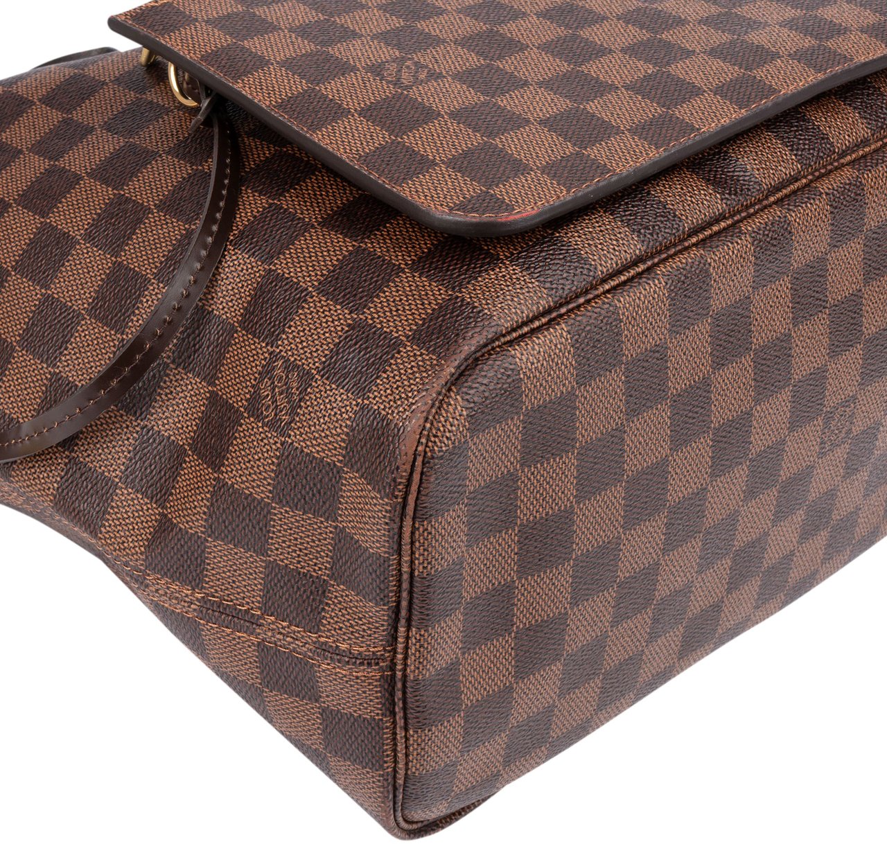 Louis Vuitton Louis Vuitton Damier Ebene Monogram Neverfull MM Shopper Handbag Bruin