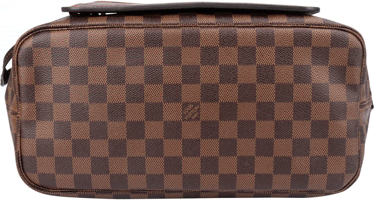 Louis Vuitton Louis Vuitton Damier Ebene Monogram Neverfull MM Shopper Handbag Bruin