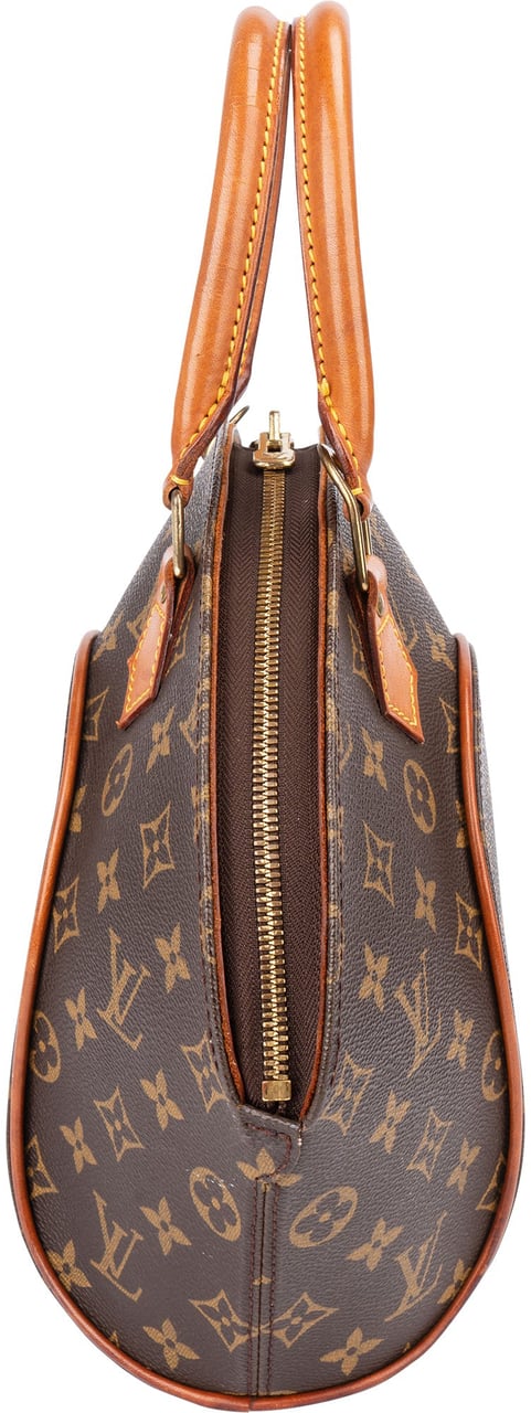 Louis Vuitton Louis Vuitton Canvas Monogram Ellipse PM Handbag Bruin