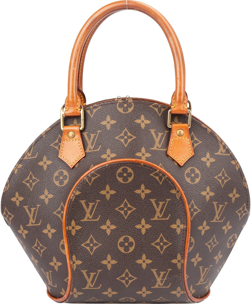 Louis Vuitton Louis Vuitton Canvas Monogram Ellipse PM Handbag Bruin