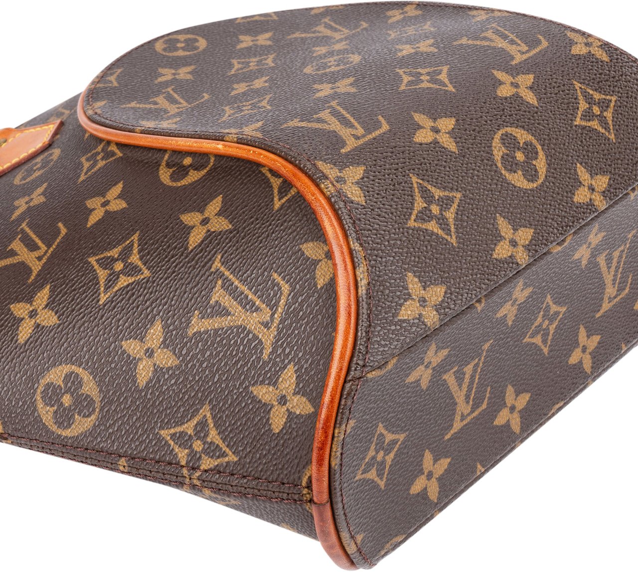 Louis Vuitton Louis Vuitton Canvas Monogram Ellipse PM Handbag Bruin
