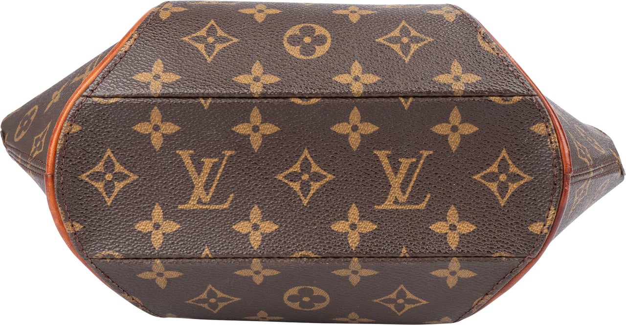 Louis Vuitton Louis Vuitton Canvas Monogram Ellipse PM Handbag Bruin