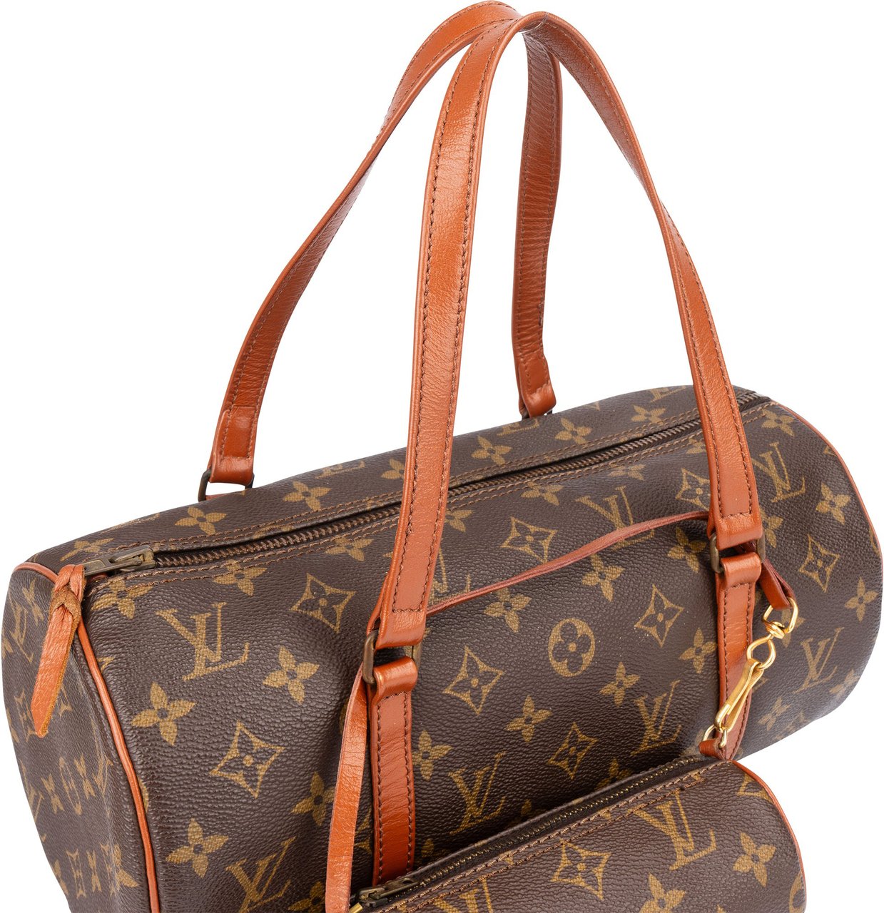 Louis Vuitton Louis Vuitton Canvas Monogram Papillon Set Handbag Bruin